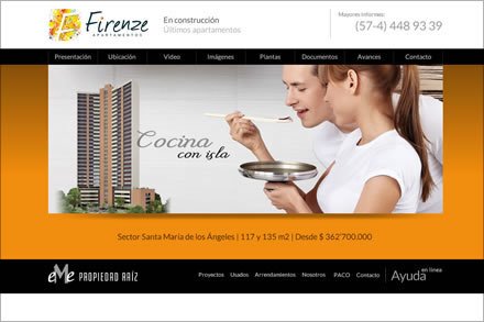 Proyecto mini-sitio, Diseño de interfaces EME Propiedad Raiz