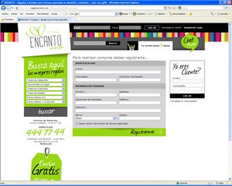 Proceso de pago (1), Web Regalos Encanto