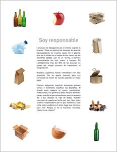 Brochure, Identidad, brochure Enlace Ecológico