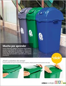 Brochure, Identidad, brochure Enlace Ecológico