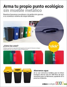 Brochure, Identidad, brochure Enlace Ecológico