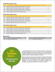 Brochure, Identidad, brochure Enlace Ecológico