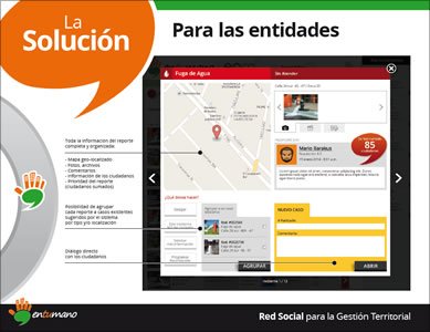 Brochure digital, Íconos y Brochure En tu mano