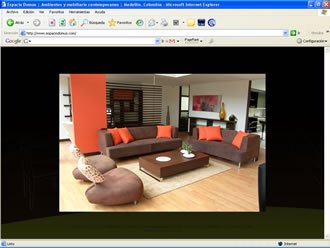 Foto ampliada, Web Espacio Domus