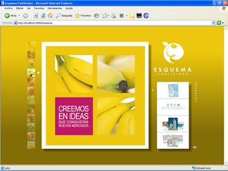 Flash Slide (2), Web Esquema Publicidad