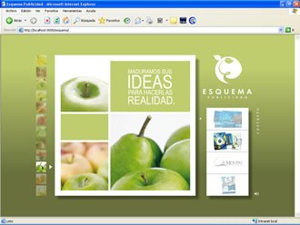 Flash Slide (5), Web Esquema Publicidad