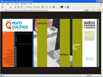 Baños, Web Eurococinas