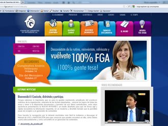 Home, Intranet FGA