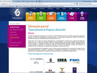 Quiénes somos, Intranet FGA