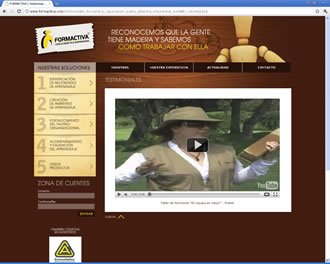 Videos, Web Formactiva