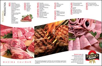 Plegable Retiro, Identidad Visual Frigocarnes