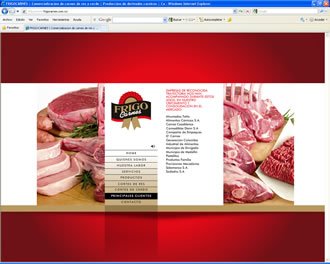 Clientes, Web Frigocarnes