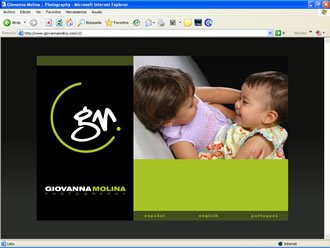 Idioma (aleatorio 3), Web Giovanna Molina