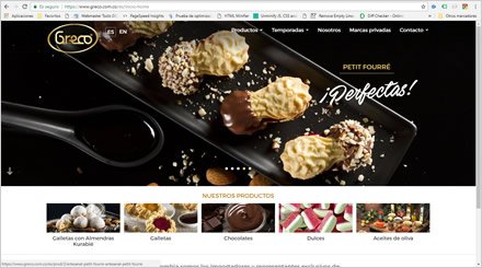 Home, Sitio Web Responsive Greco