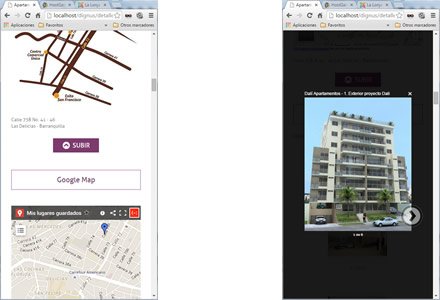 Responsive design, Responsive web Admin/ Grupo Dignus