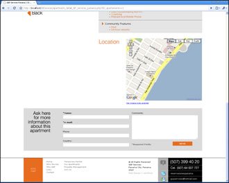 Apartment Detail (scroll), Web G&P Services