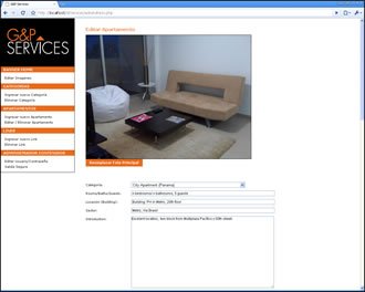 Administrador de contenidos (4), Web G&P Services