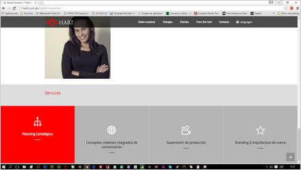 Servicios, Web Wordpress Hart Publicidad