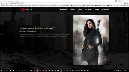 Detalle persona, Web Wordpress Hart Publicidad