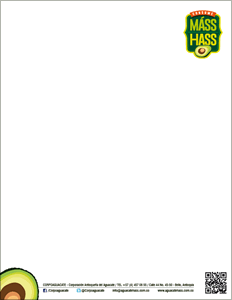 Cartas, Branding campaña Corpoaguacate