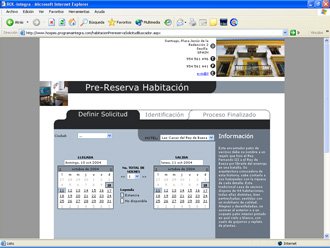 Definición de Fechas, Web Turhoreca Systems