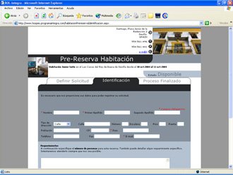 Identificación, Web Turhoreca Systems