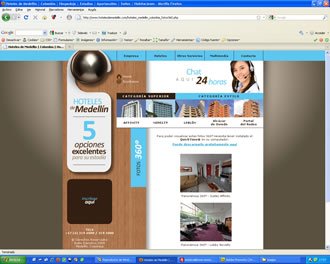 Fotografías 360º, Web Hoteles de Medellín