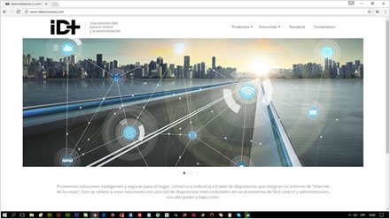 Home, Web HTML5 administrable Ideamos más