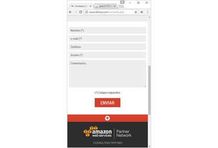 Adaptación Responsive, Web HTML5 responsive IKTINUS