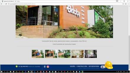 Detalle de obra, Sitio HTML5 administrable Inpacta