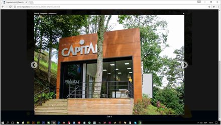 Detalle de obra, Sitio HTML5 administrable Inpacta