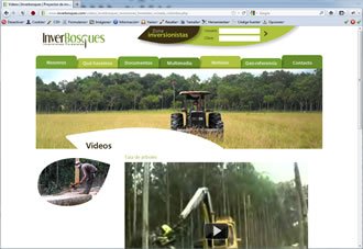 Videos, Web y Extranet Inverbosques