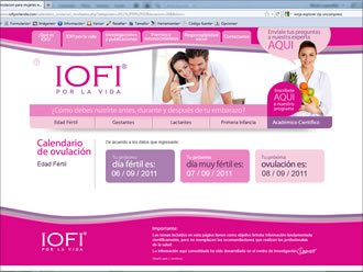 Resultados de calculadora, Web Laboratorios Laproff