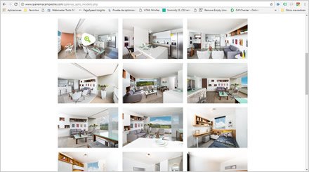 Galerías, Web Responsive Admin/ Ipanema campestre