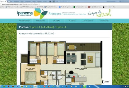 Plantas, Web Responsive Admin/ Ipanema Campestre