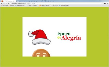 Story, e-card navideña ISA-ETESA