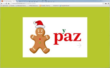 Story, e-card navideña ISA-ETESA