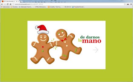 Story, e-card navideña ISA-ETESA
