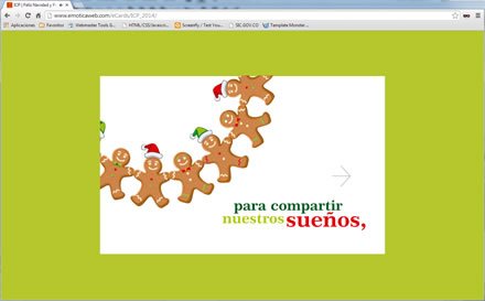Story, e-card navideña ISA-ETESA