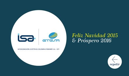 Story, e-card navidad HTML5 ISA - Etesa