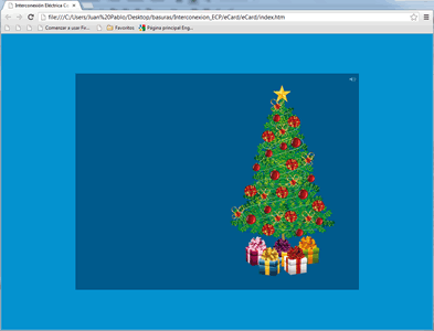 Story 7, e-card navidad ISA Etesa