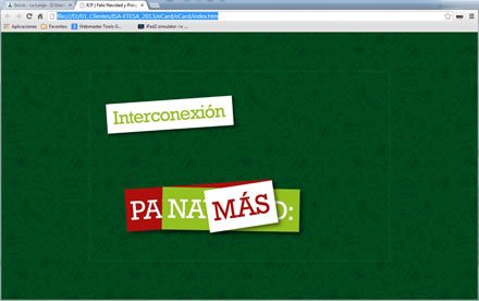 Story 7, eCard Navideña HTML5 ISA-ETESA