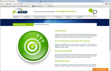 Servicios, Web Responsive WP It-Mind