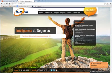 Home (1), Web Word Press IT-Nova