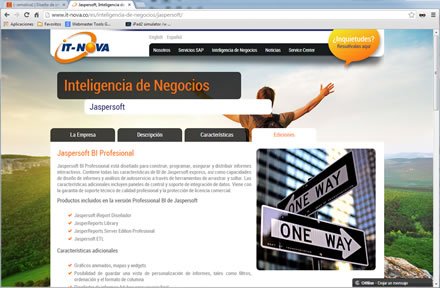 Versiones, Web Word Press IT-Nova