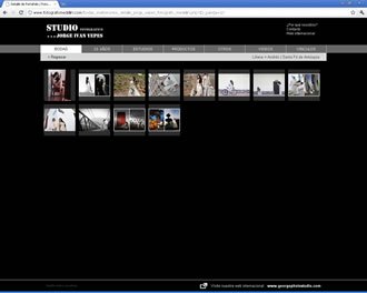 Galería de Boda, Web Estudio Jorge Yepes