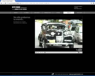 Videos, Web Estudio Jorge Yepes