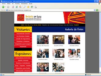 Galería de Fotos, Web Fedelonjas