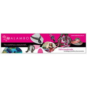 Banner para stand, Identidad Visual Malambo