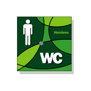 Señal WC, Señalética Central Mayorista